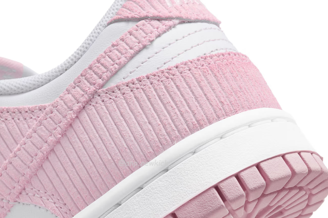 Nike Dunk Low Pink Corduroy Fn7167 100 (5) - www.newkick.org