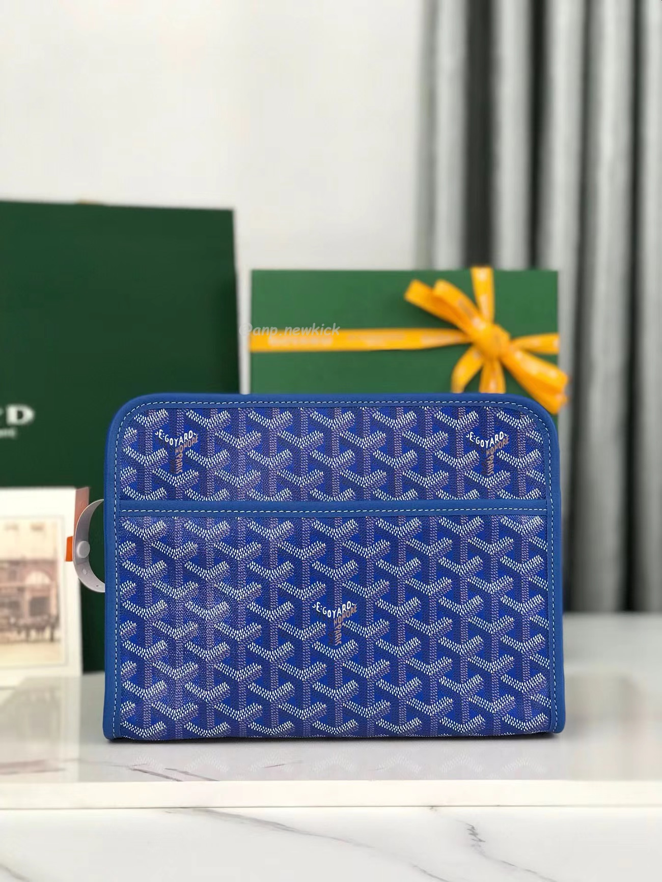 Goyard Jouvence Toiletry Bag Mm Green Black White Blue Purple Red Yellow (29) - www.newkick.org Goyard Jouvence Toiletry Bag Mm Green Black White Blue Purple Red Yellow (29) - www.newkick.org