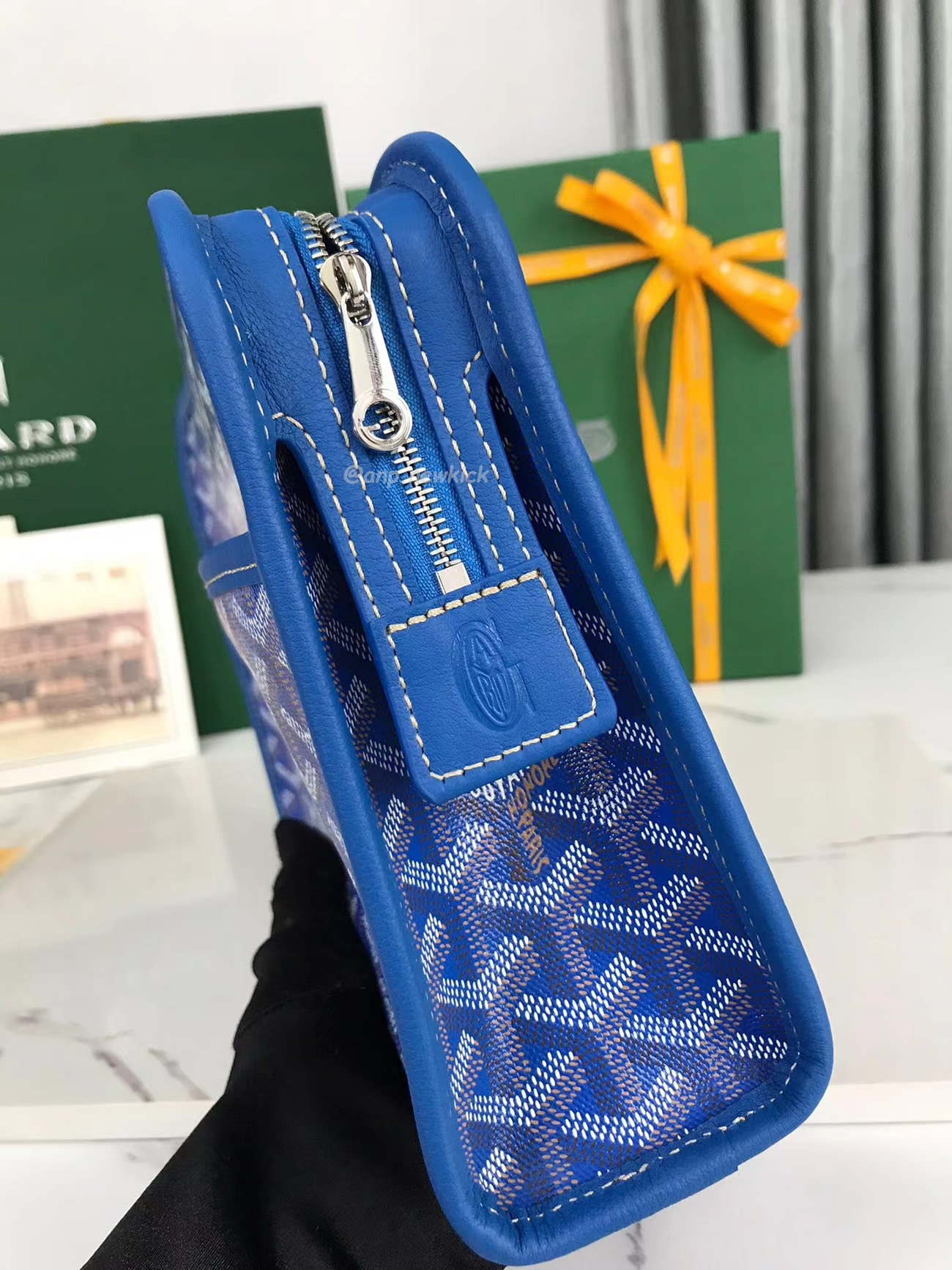 Goyard Jouvence Toiletry Bag Mm Green Black White Blue Purple Red Yellow (36) - www.newkick.org Goyard Jouvence Toiletry Bag Mm Green Black White Blue Purple Red Yellow (36) - www.newkick.org