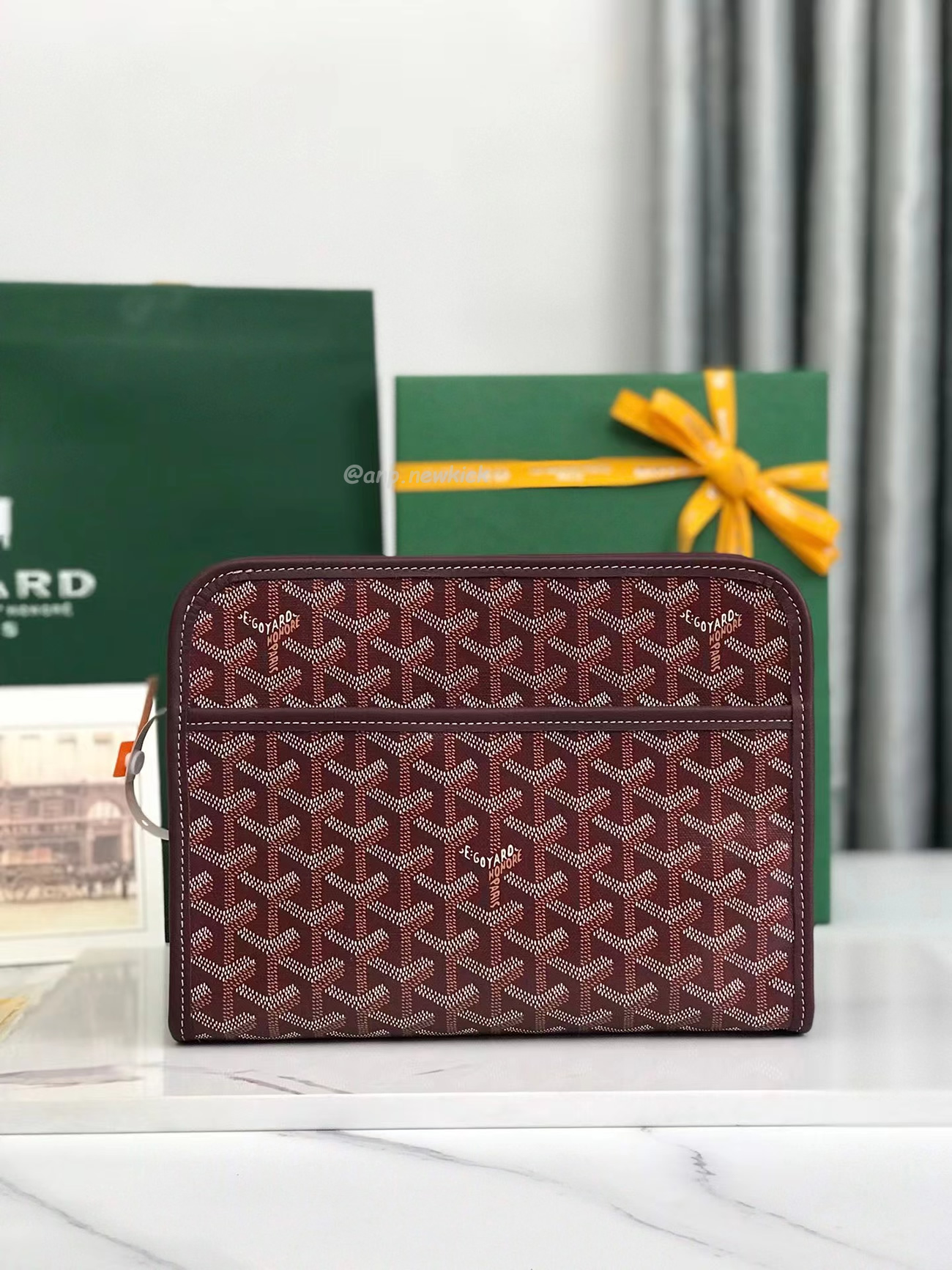 Goyard Jouvence Toiletry Bag Mm Green Black White Blue Purple Red Yellow (56) - www.newkick.org Goyard Jouvence Toiletry Bag Mm Green Black White Blue Purple Red Yellow (56) - www.newkick.org
