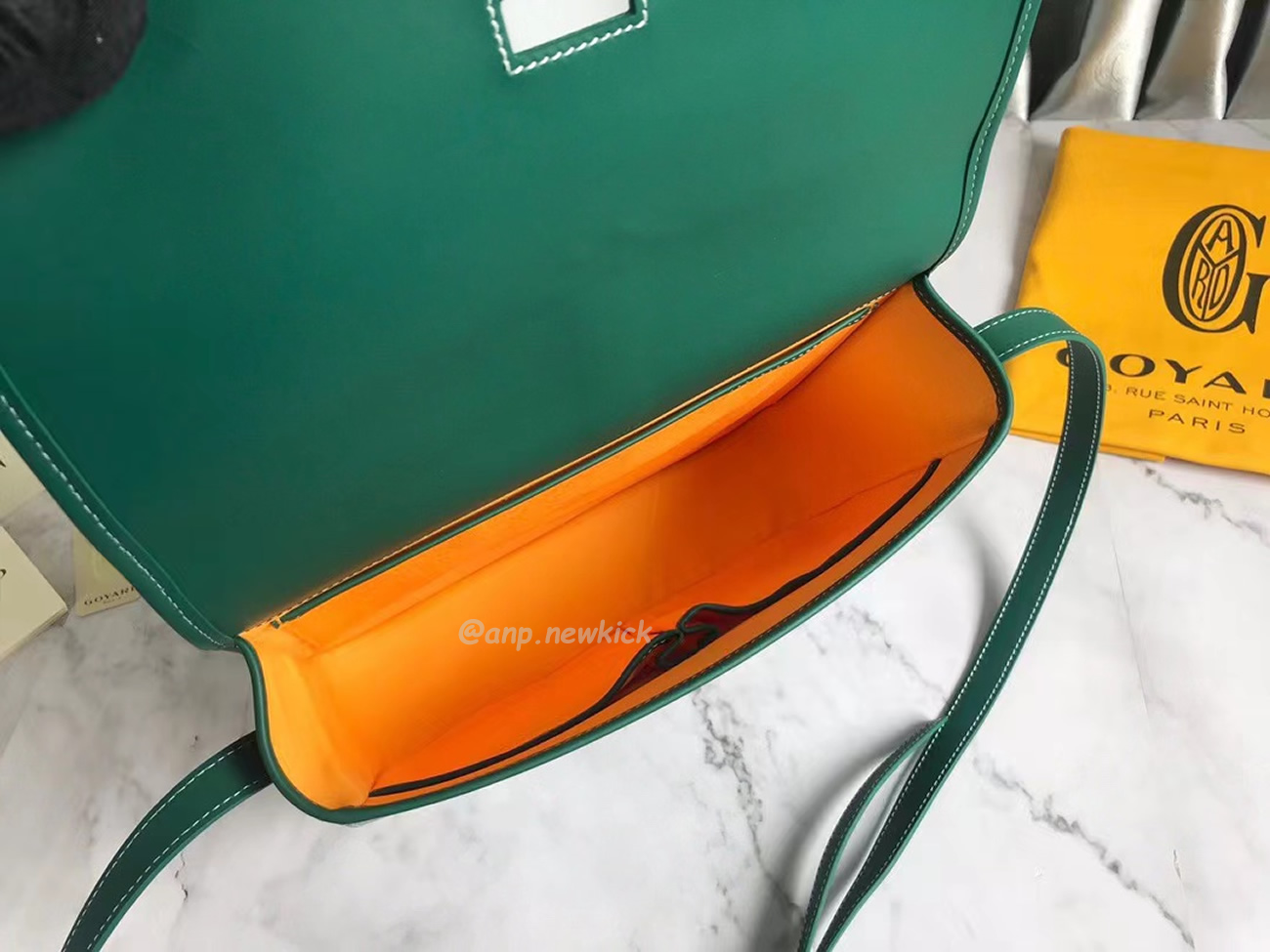 Goyard Belvedere Pm Green Red Sky Blue Black Yellow (19) - www.newkick.org