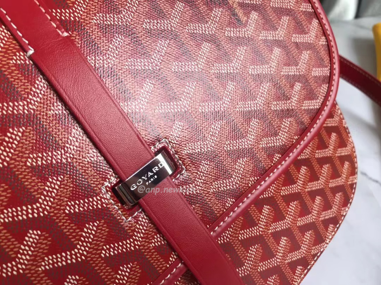 Goyard Belvedere Pm Green Red Sky Blue Black Yellow (22) - www.newkick.org