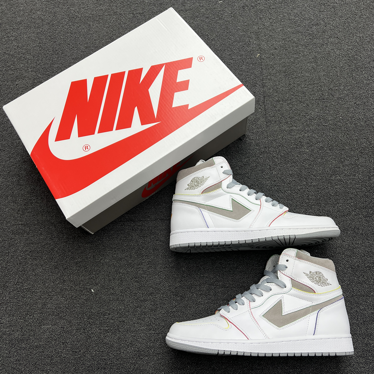Air Jordan 1 Retro High Daniel Arsham Grey H022 (10) - www.newkick.org Air Jordan 1 Retro High Daniel Arsham Grey H022 (10) - www.newkick.org