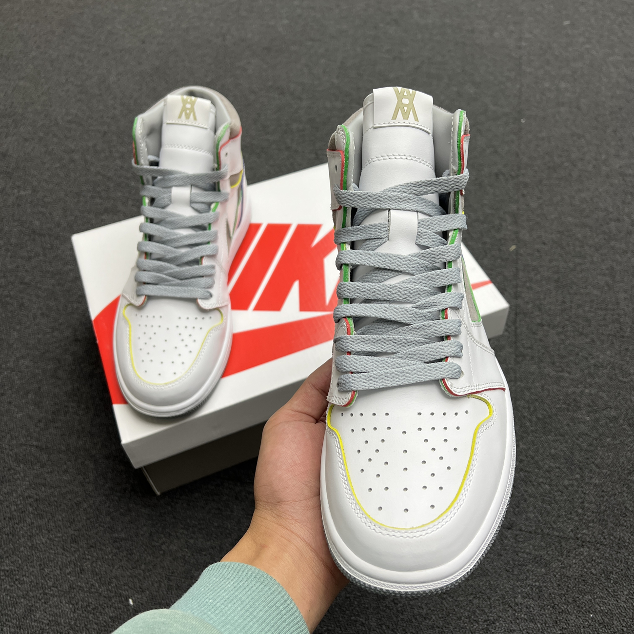 Air Jordan 1 Retro High Daniel Arsham Grey H022 (3) - www.newkick.org Air Jordan 1 Retro High Daniel Arsham Grey H022 (3) - www.newkick.org