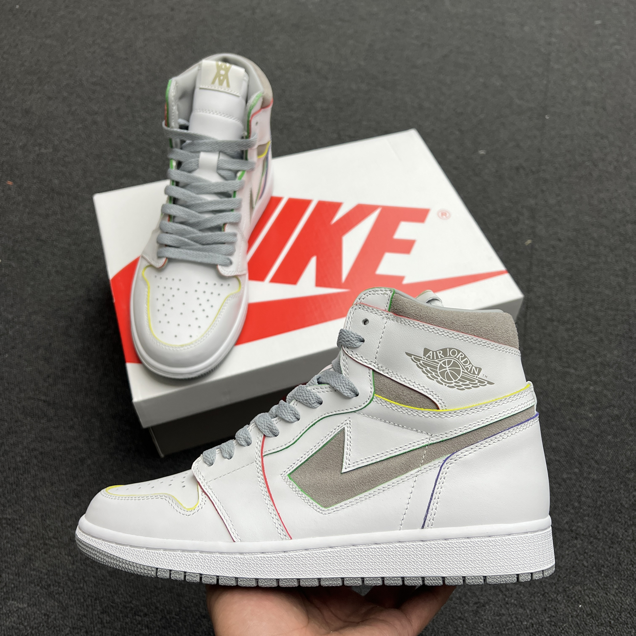 Air Jordan 1 Retro High Daniel Arsham Grey H022 (6) - www.newkick.org Air Jordan 1 Retro High Daniel Arsham Grey H022 (6) - www.newkick.org
