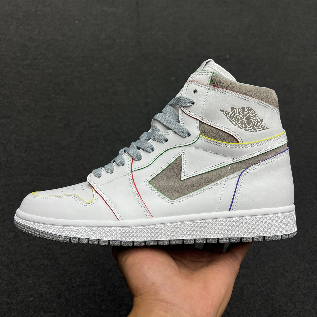 Air Jordan 1 Retro High Daniel Arsham Grey H022 (7) - www.newkick.org Air Jordan 1 Retro High Daniel Arsham Grey H022 (7) - www.newkick.org