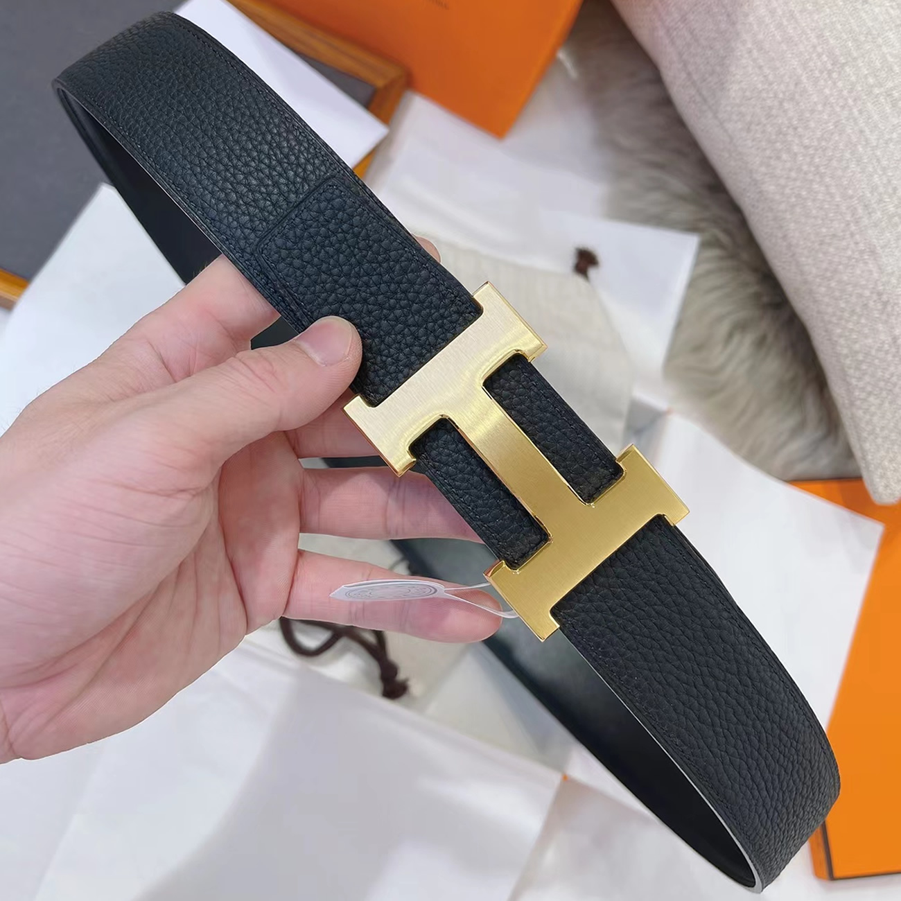 Hermes Full Grain Reversible Belt Leather Black (3) - www.newkick.org Hermes Full Grain Reversible Belt Leather Black (3) - www.newkick.org
