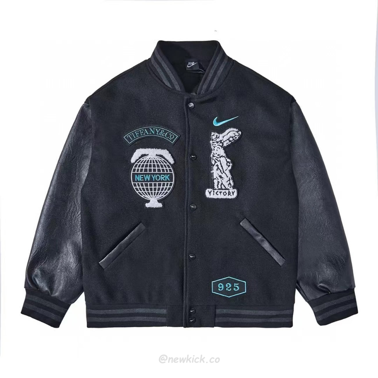 Nike X Tiffany Embroidered Baseball Jersey (1) - www.newkick.org