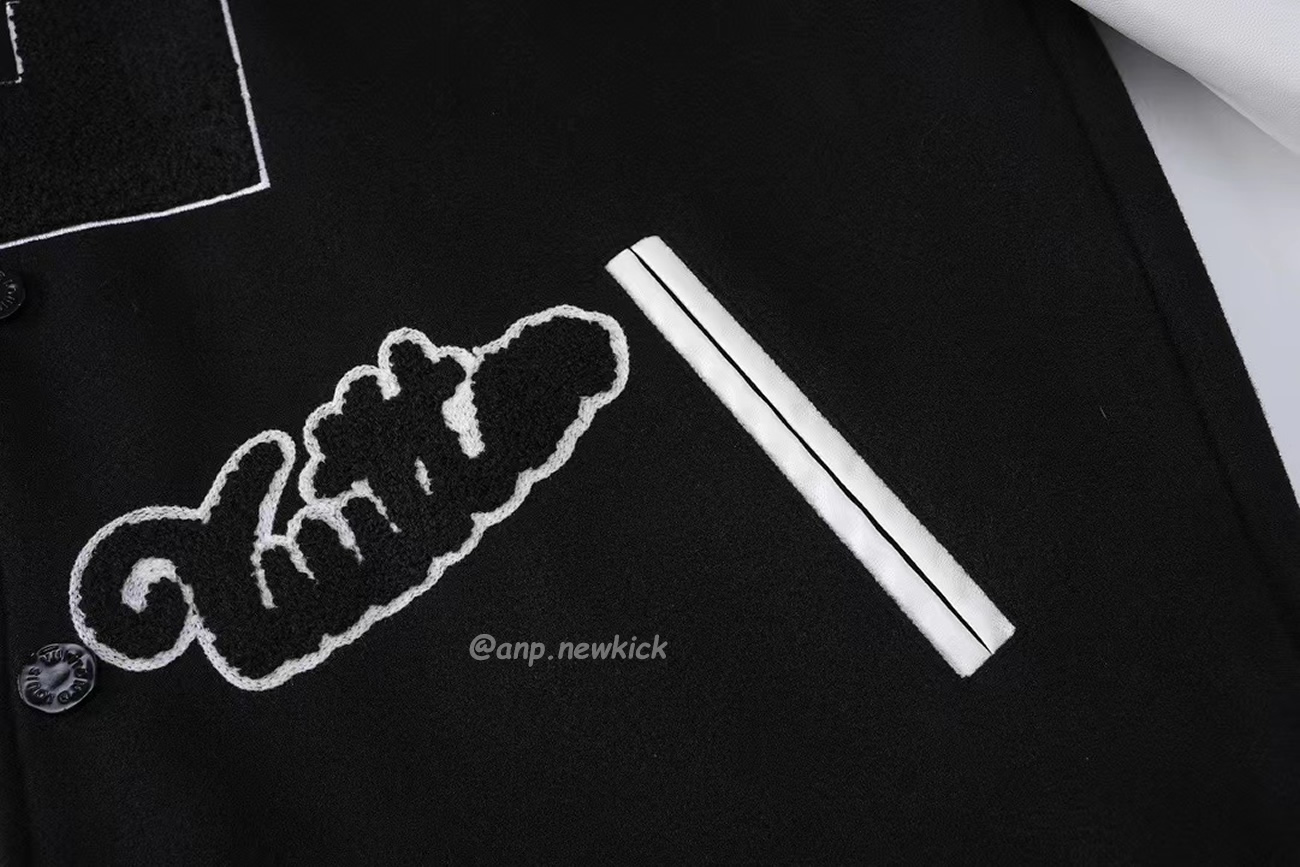 Louis Vuitton Black L Patch Varsity Jacket (3) - www.newkick.org