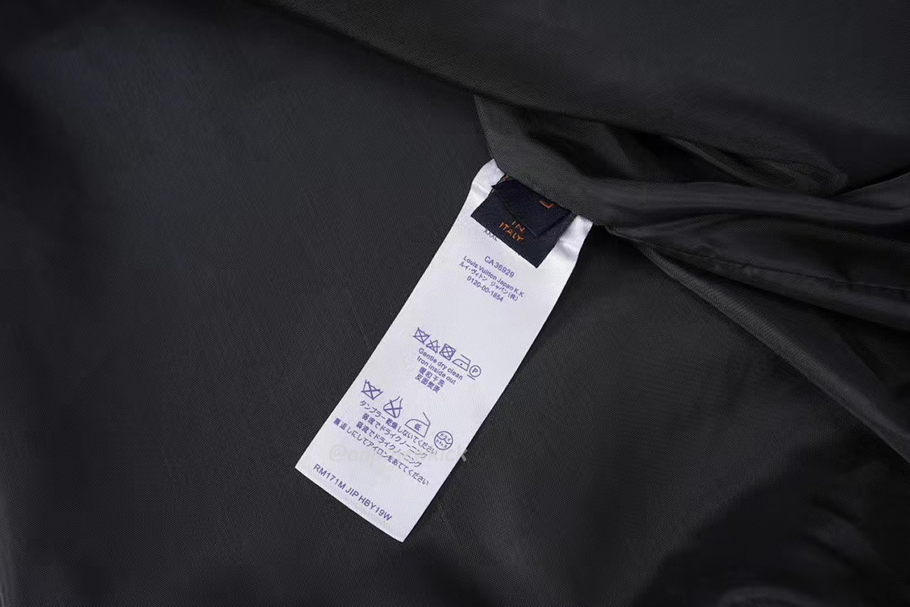 Louis Vuitton Black L Patch Varsity Jacket (4) - www.newkick.org