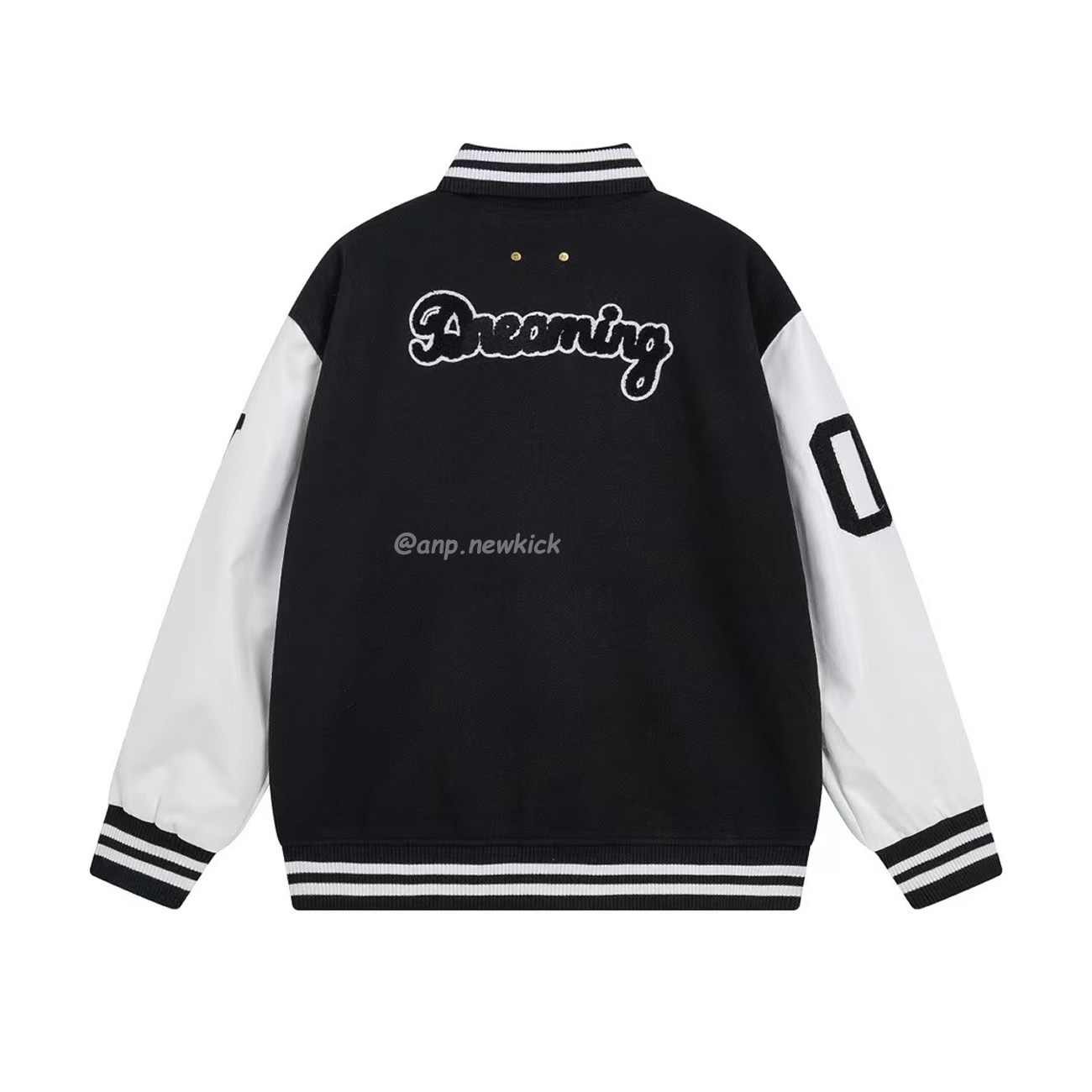 Louis Vuitton Black L Patch Varsity Jacket (6) - www.newkick.org