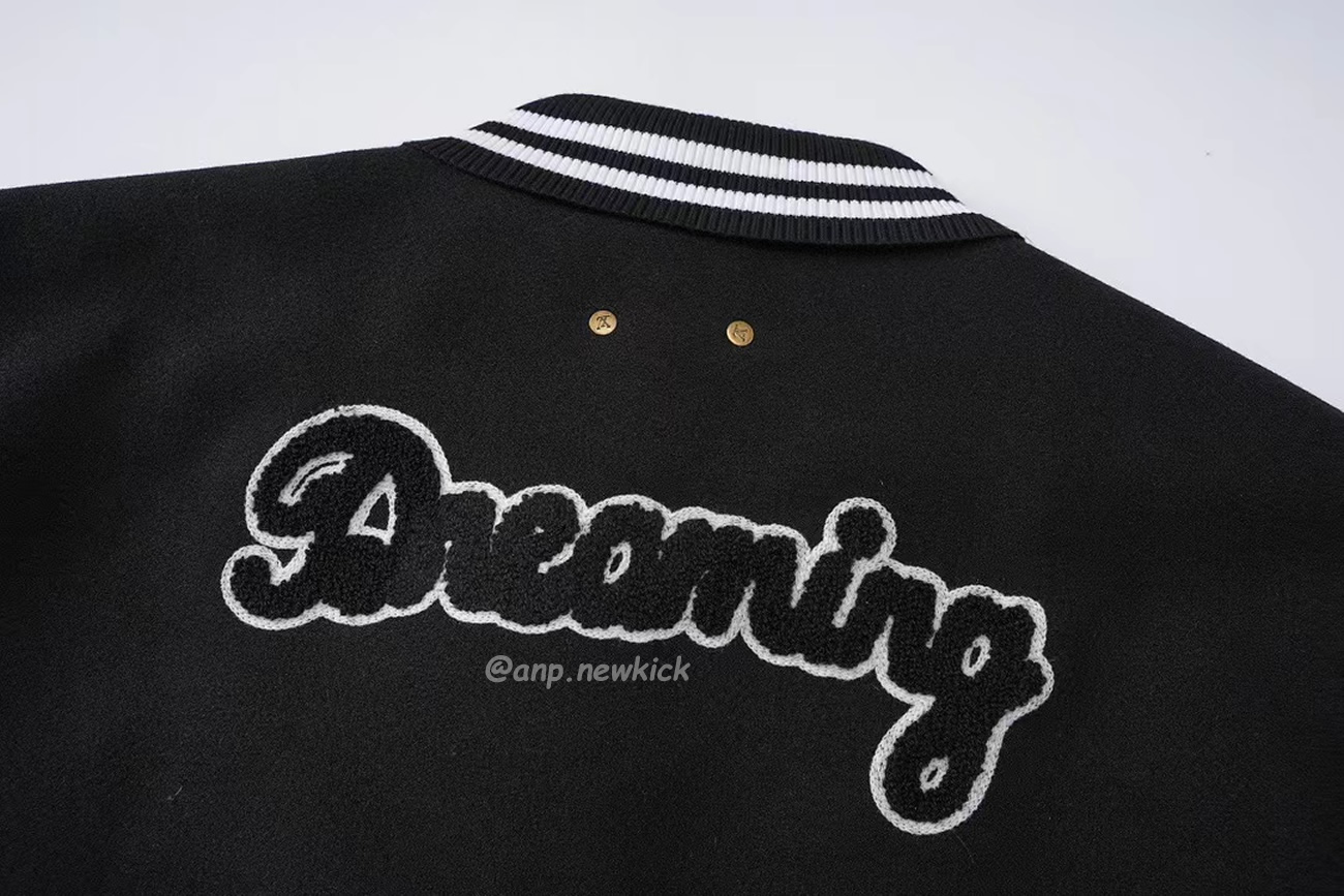Louis Vuitton Black L Patch Varsity Jacket (7) - www.newkick.org
