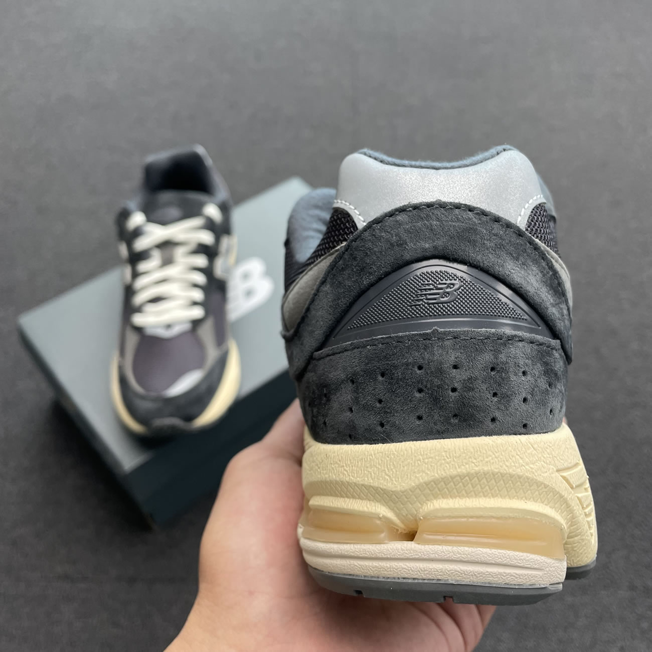 New Balance 2002r Black Dark Grey M2002rho (10) - www.newkick.org