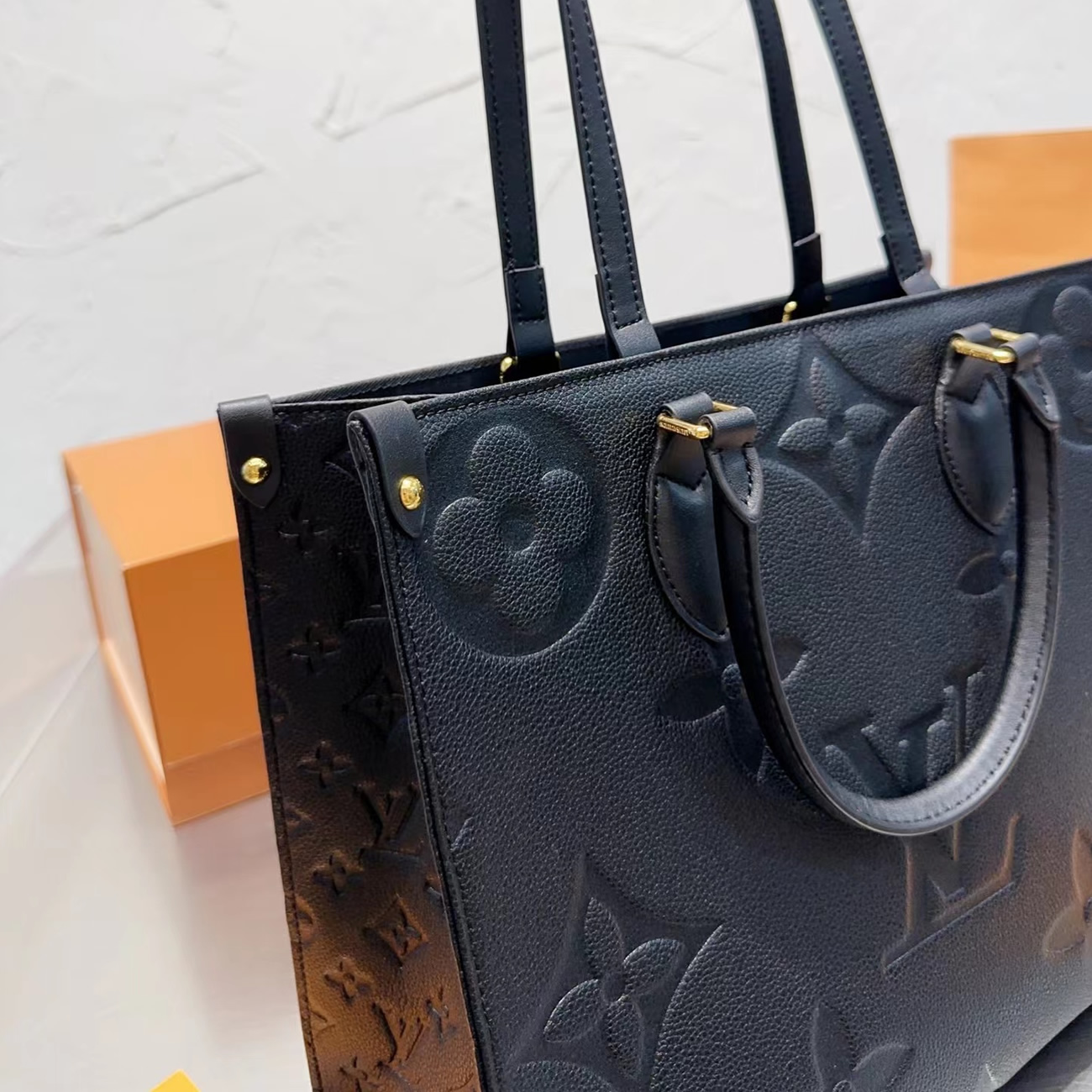 Louis Vuitton Onthego Empreinte M L Black M45595 (36) - www.newkick.org