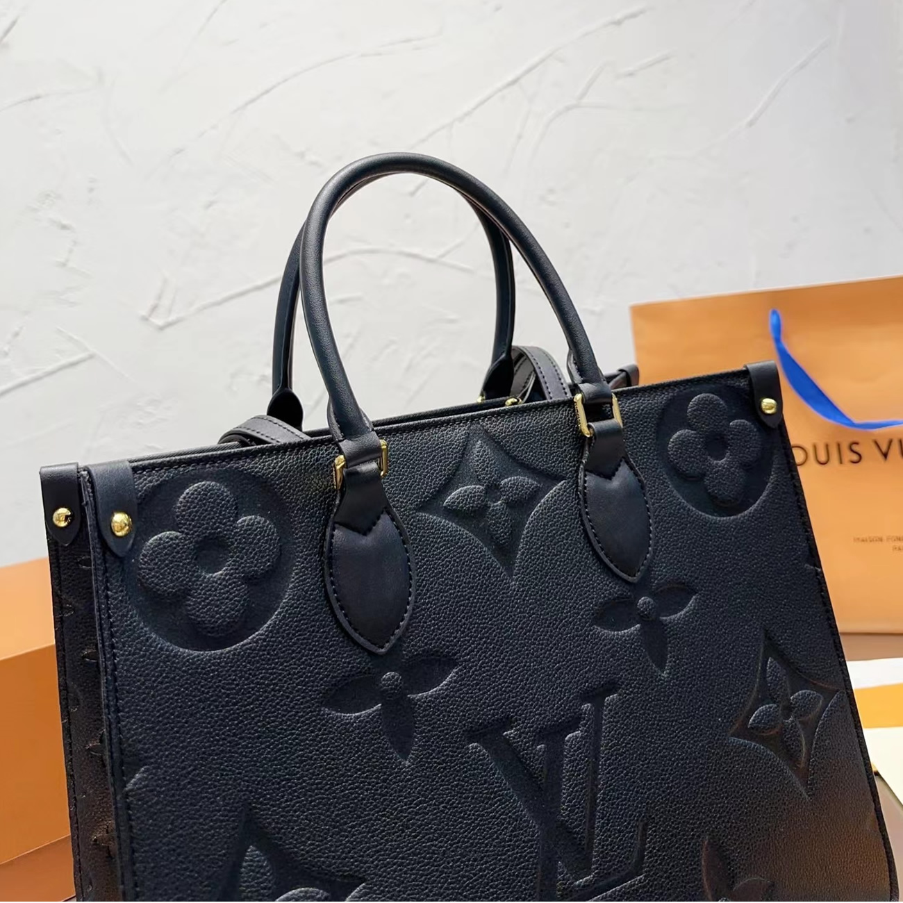 Louis Vuitton Onthego Empreinte M L Black M45595 (38) - www.newkick.org