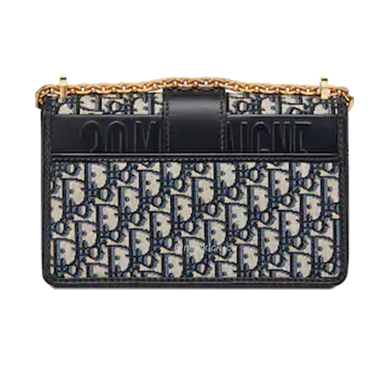 Dior 30 Montaigne Chain Bag Blue Dior Oblique Jacquard M9208utzq M928 (12) - www.newkick.org