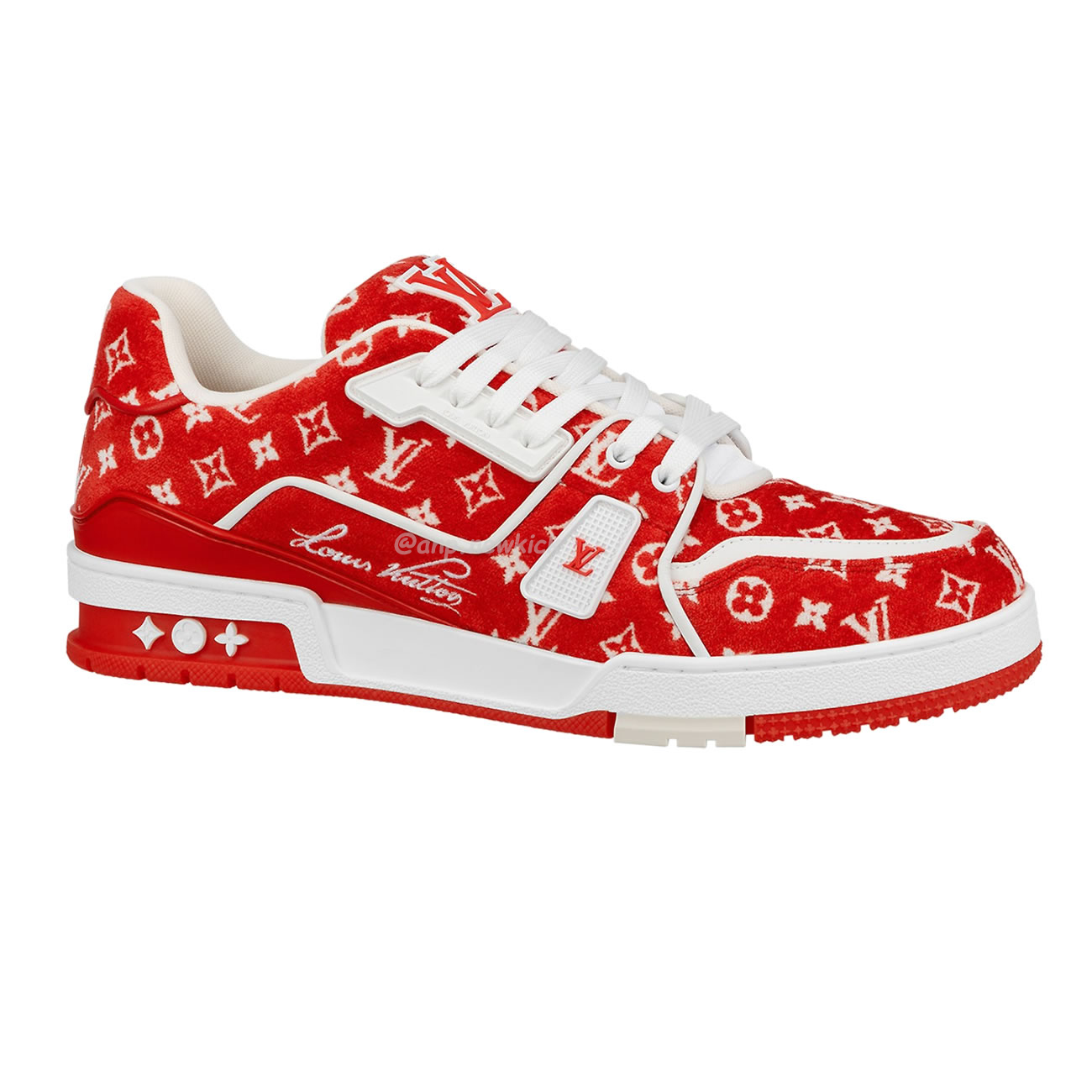 Louis Vuitton Trainer Blue Green Black Red Monogram Textile 1abfrq (5) - www.newkick.org Louis Vuitton Trainer Blue Green Black Red Monogram Textile 1abfrq (5) - www.newkick.org