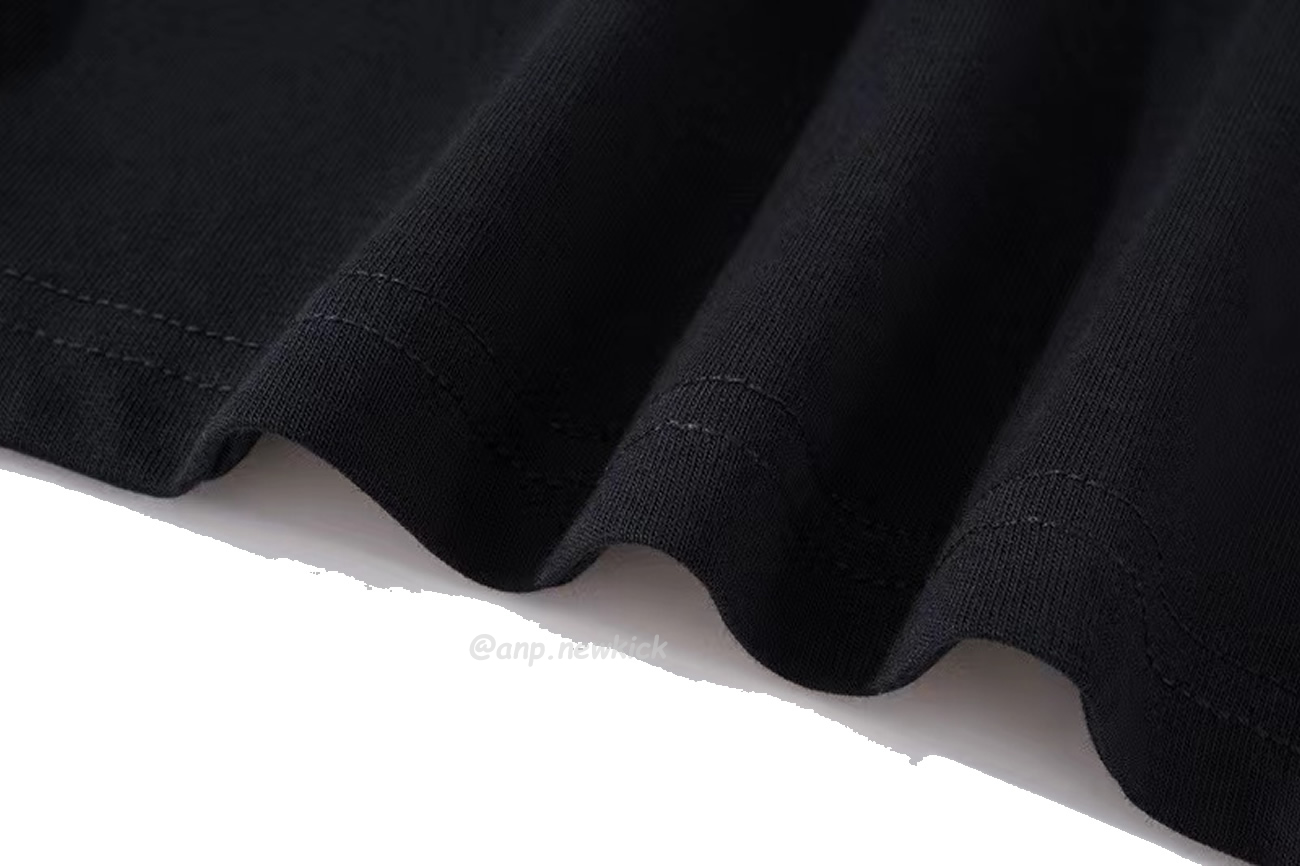 Off White White Black Blue Arrow Print Slim T Shirt (3) - www.newkick.org