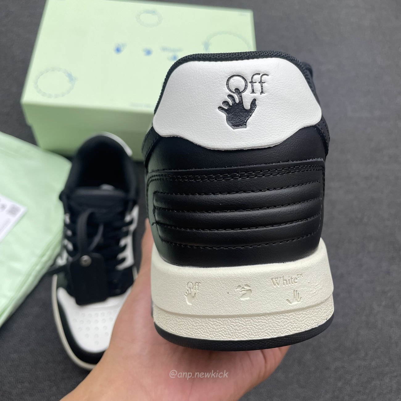 Off White Out Of Office Ooo Low Tops White Black White (16) - www.newkick.org