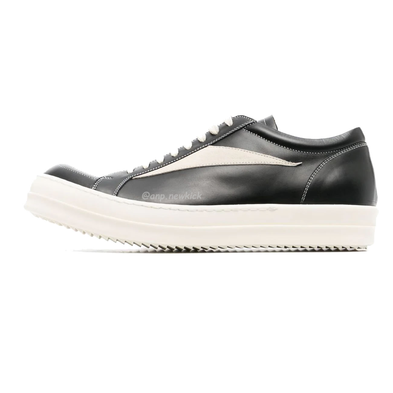 Rick Owens Leather Low Top Vintage Sneakers Suede Canvas Black Taupe Grey Faded Pnk Pearl Milk Dark Dust (36) - www.newkick.org