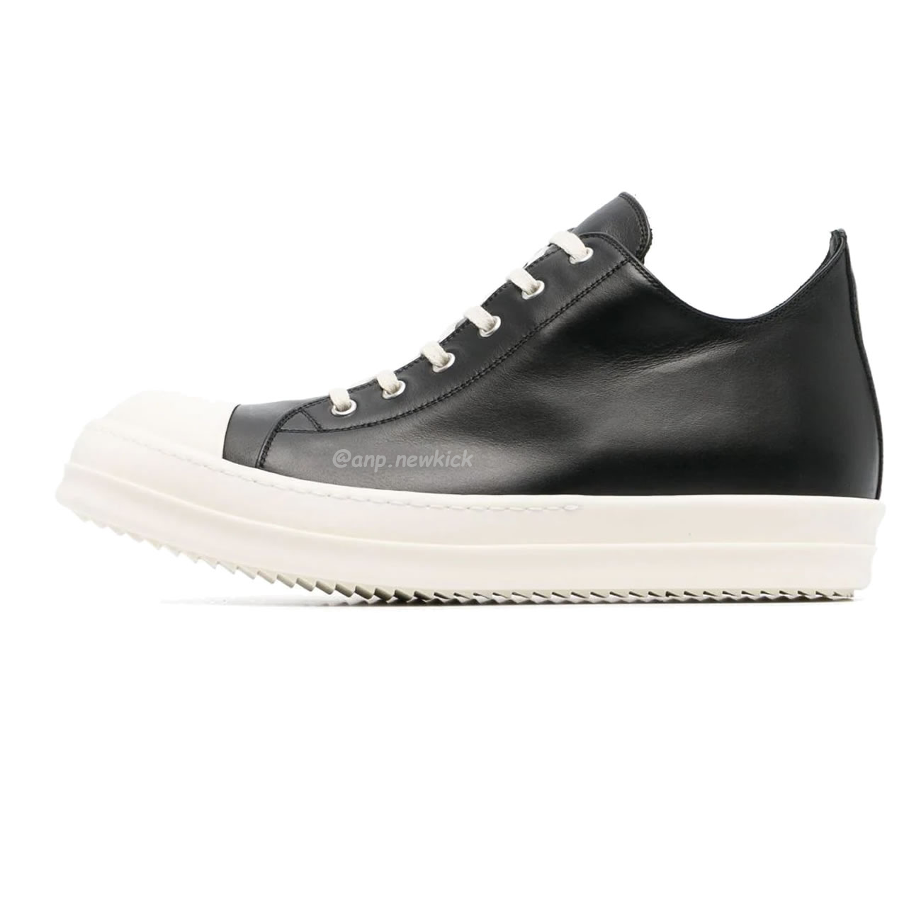 Rick Owens Leather Low Top Vintage Sneakers Suede Canvas Black Taupe Grey Faded Pnk Pearl Milk Dark Dust (37) - www.newkick.org