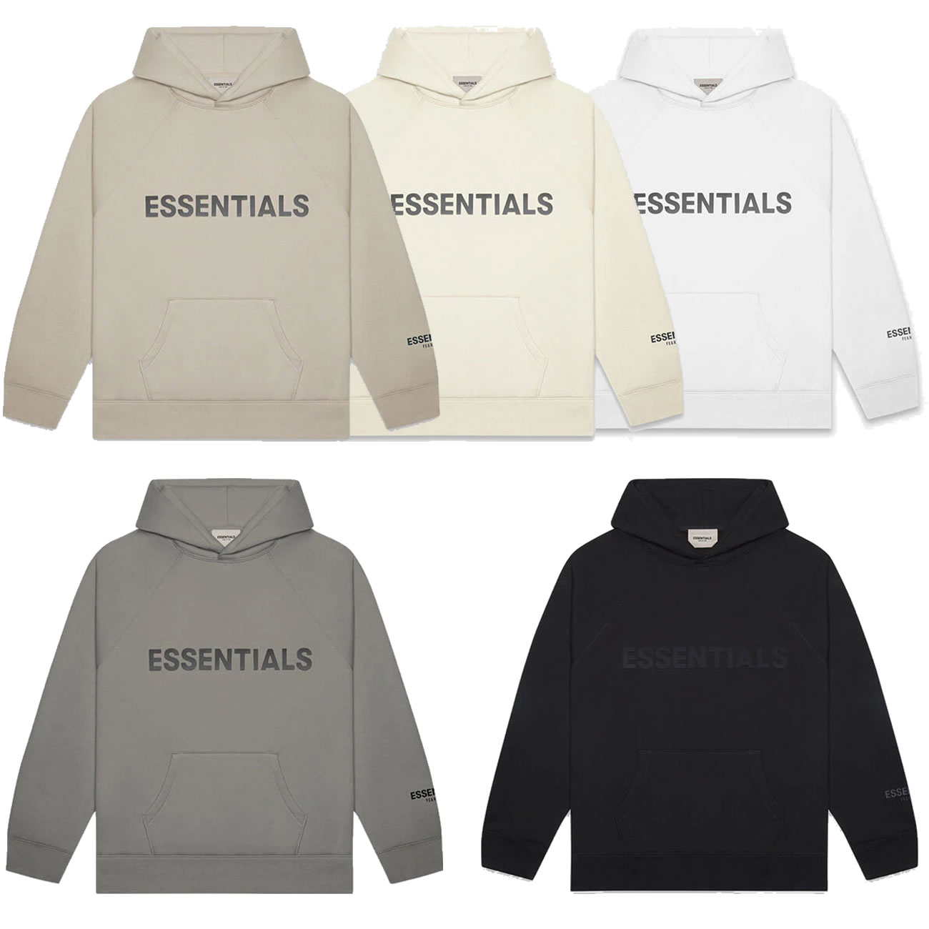 Fear Of God Essentials Pullover Hoodie Applique Logo Ss20 (11) - www.newkick.org
