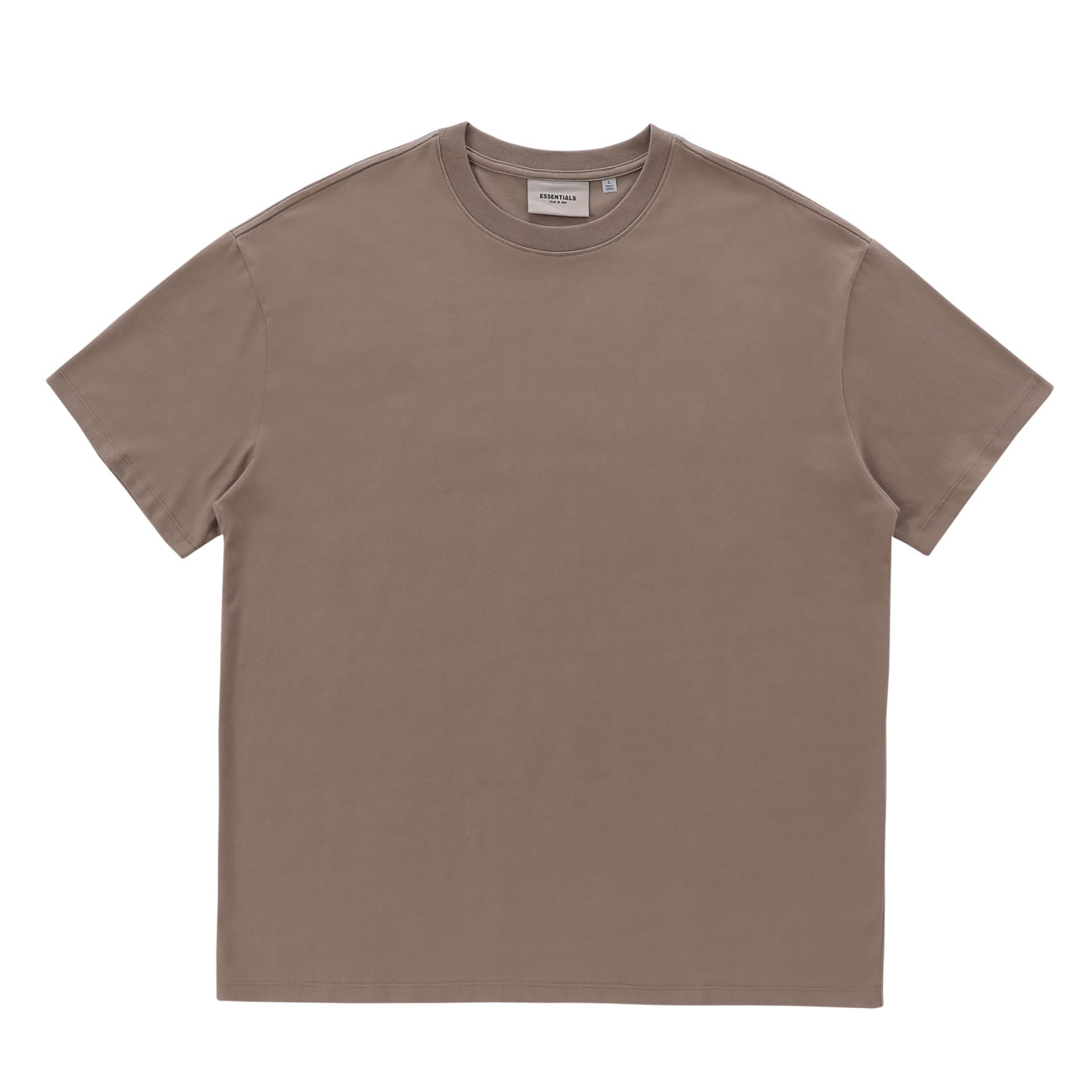 Fear Of God Essentials T Shirt Cream Buttercream Ss21 (2) - www.newkick.org