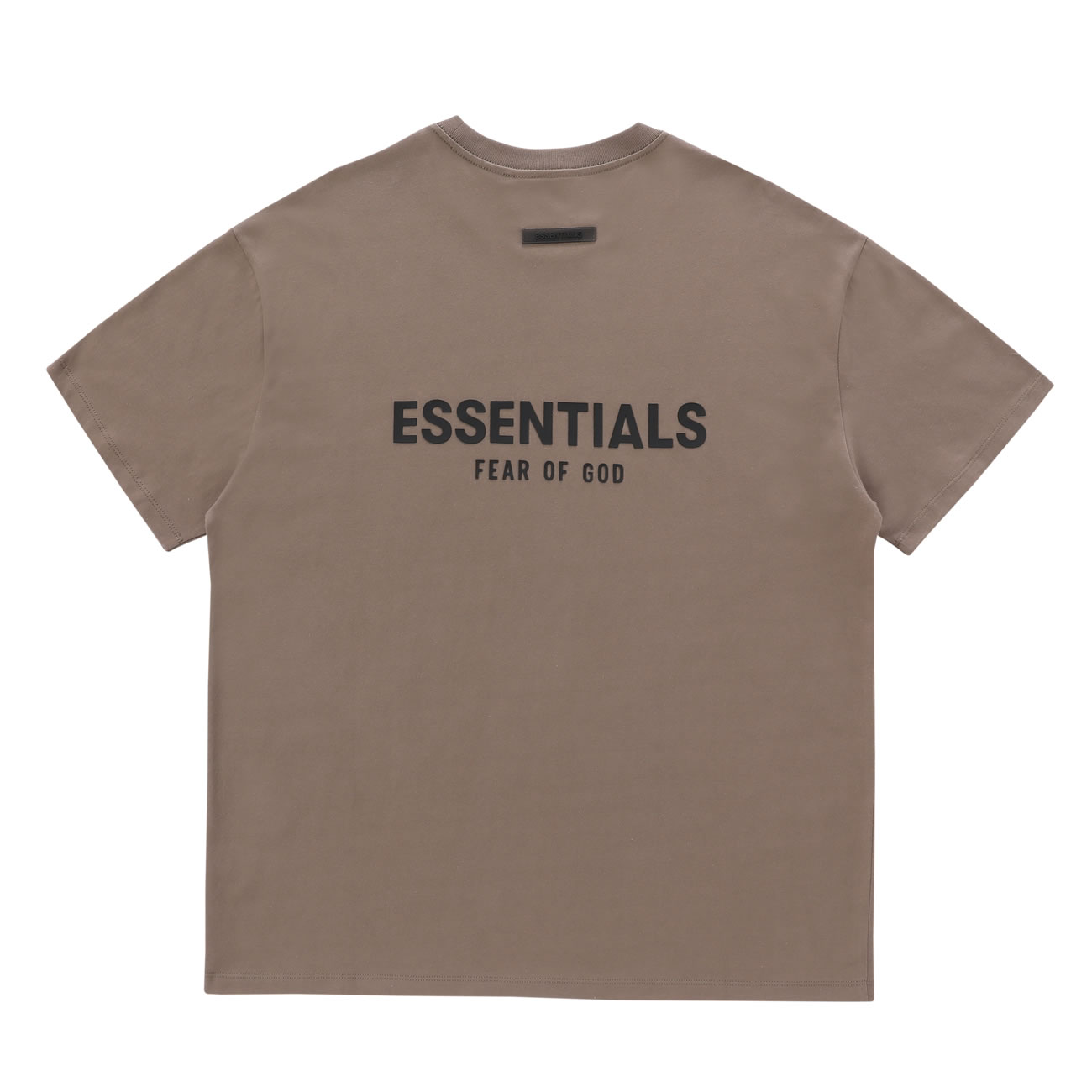 Fear Of God Essentials T Shirt Cream Buttercream Ss21 (3) - www.newkick.org