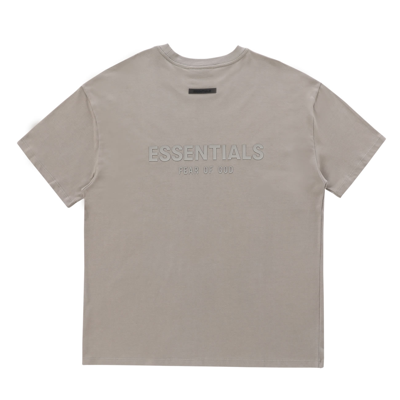 Fear Of God Essentials T Shirt Cream Buttercream Ss21 (8) - www.newkick.org
