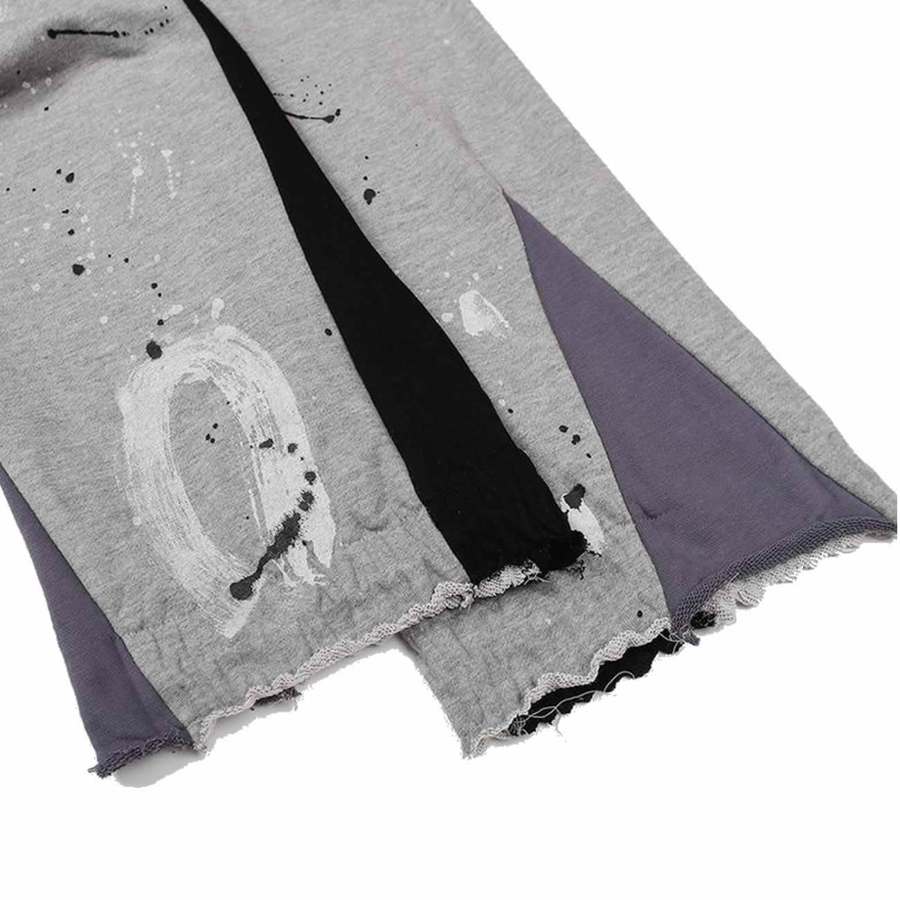 Gallery Dept Painted Flare Sweat Pants Washed Black Navy Orange Grey (13) - www.newkick.org