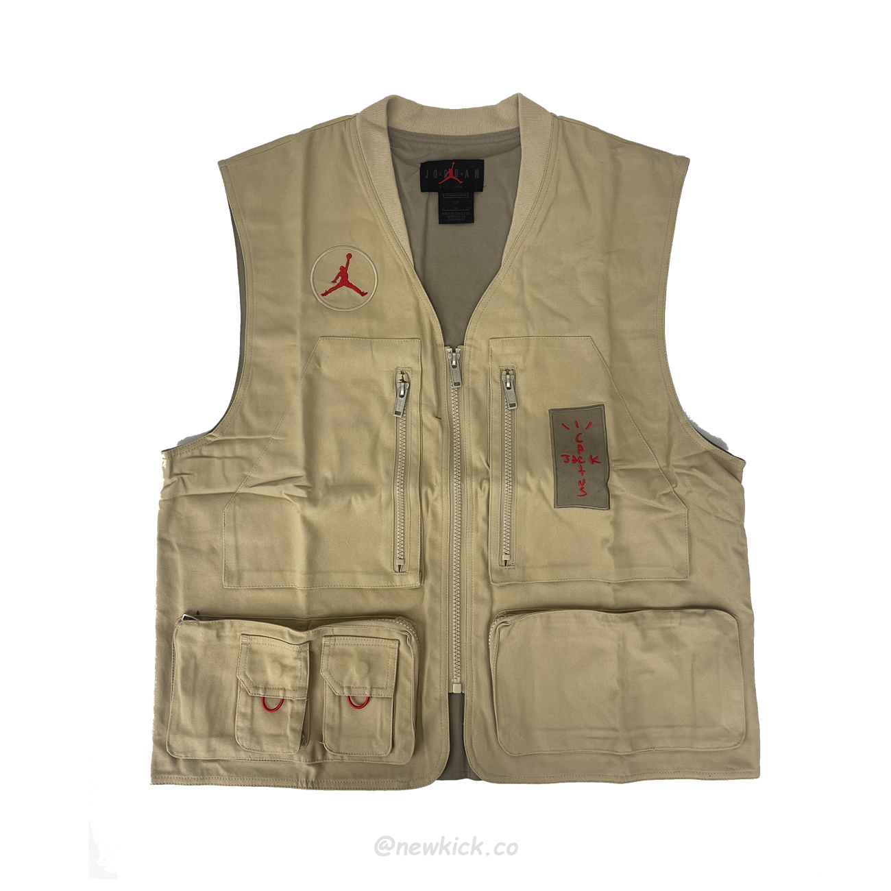 Travis Scott Cactus Jack X Jordan Utility Vest Asia Sizing Desertkhakiuni Ersity Red Ss21 (1) - www.newkick.org