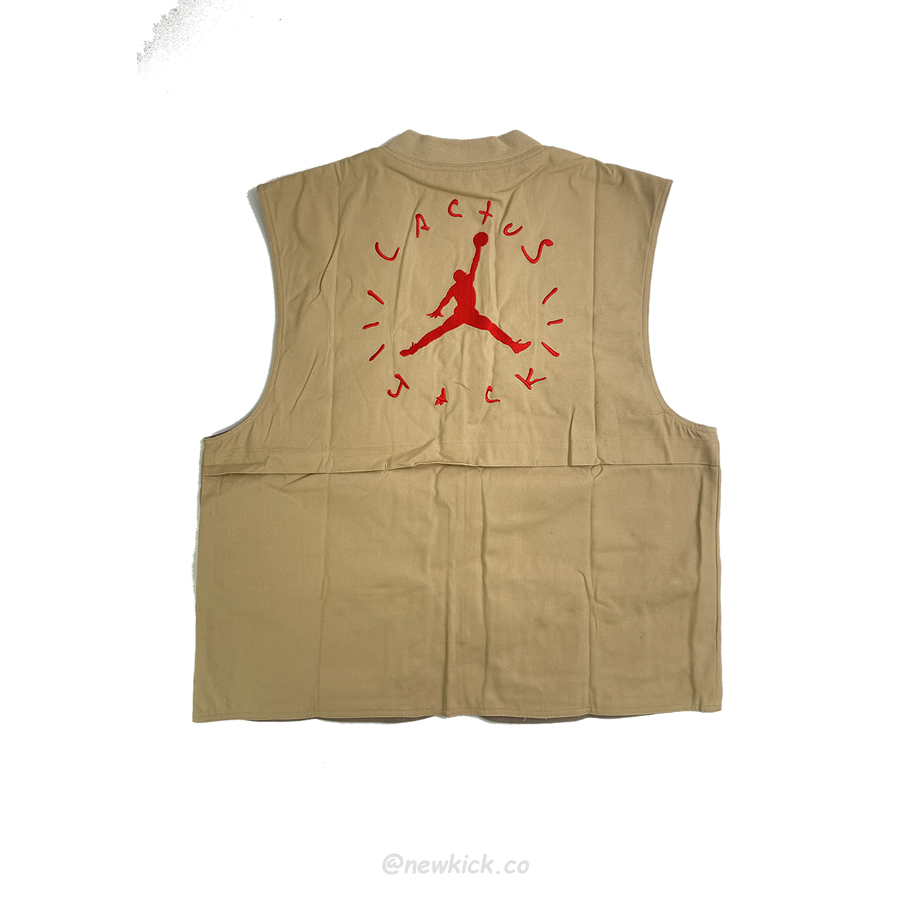 Travis Scott Cactus Jack X Jordan Utility Vest Asia Sizing Desertkhakiuni Ersity Red Ss21 (5) - www.newkick.org