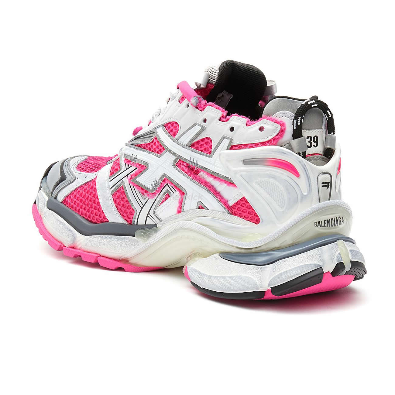 Balenciaga Runner Panelled Pink Sneakers (4) - www.newkick.org