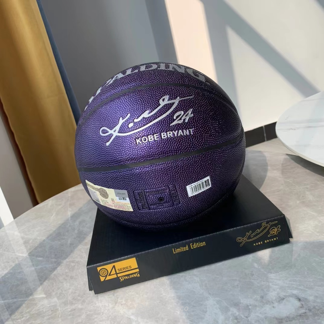 Spalding Kobe Bryant 24k Basketball Black Purple (13) - www.newkick.org