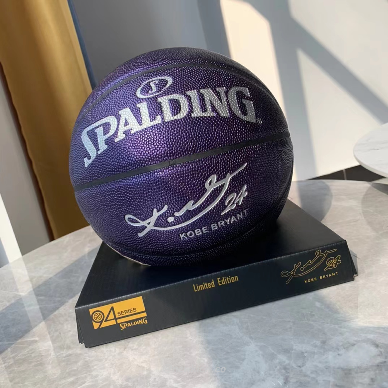 Spalding Kobe Bryant 24k Basketball Black Purple (7) - www.newkick.org