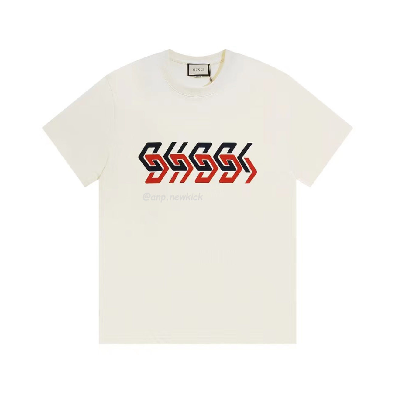 Gucci Mirror Print Oversize Cotton T Shirt (1) - www.newkick.org