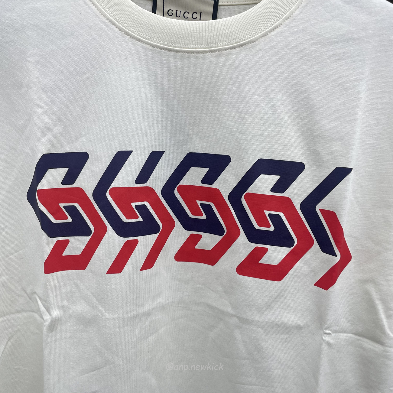 Gucci Mirror Print Oversize Cotton T Shirt (10) - www.newkick.org