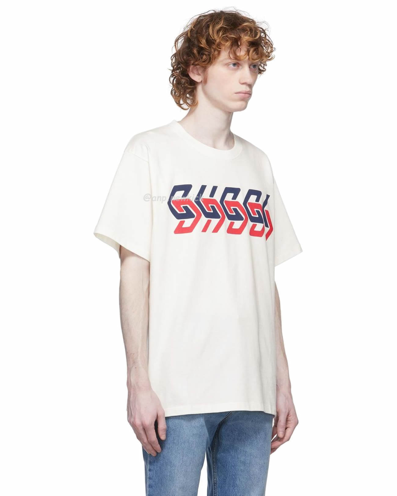 Gucci Mirror Print Oversize Cotton T Shirt (11) - www.newkick.org