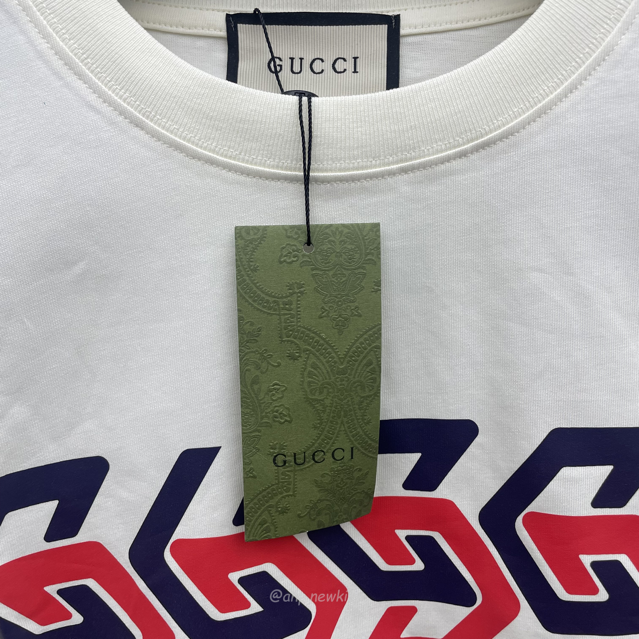 Gucci Mirror Print Oversize Cotton T Shirt (13) - www.newkick.org