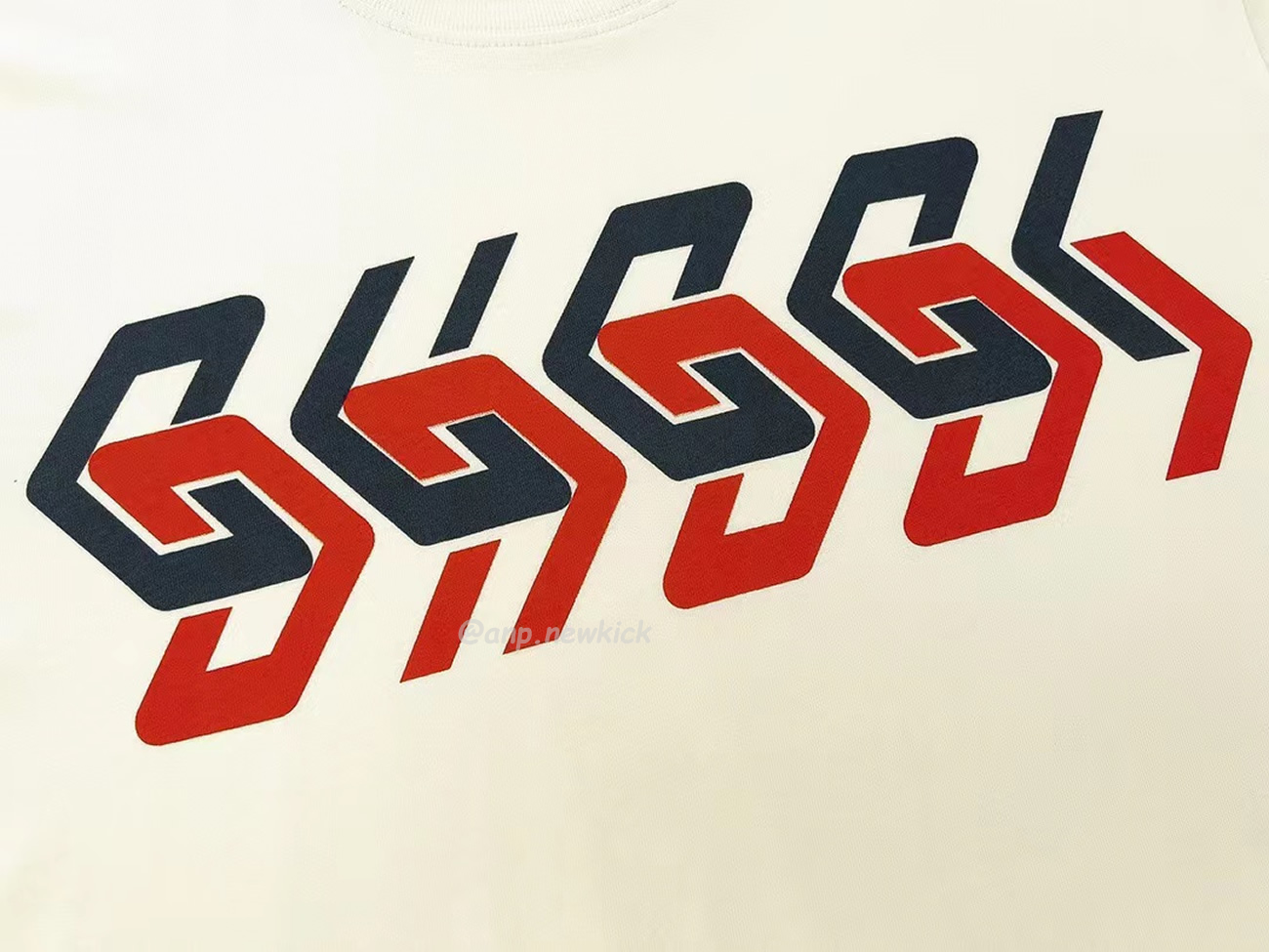 Gucci Mirror Print Oversize Cotton T Shirt (7) - www.newkick.org