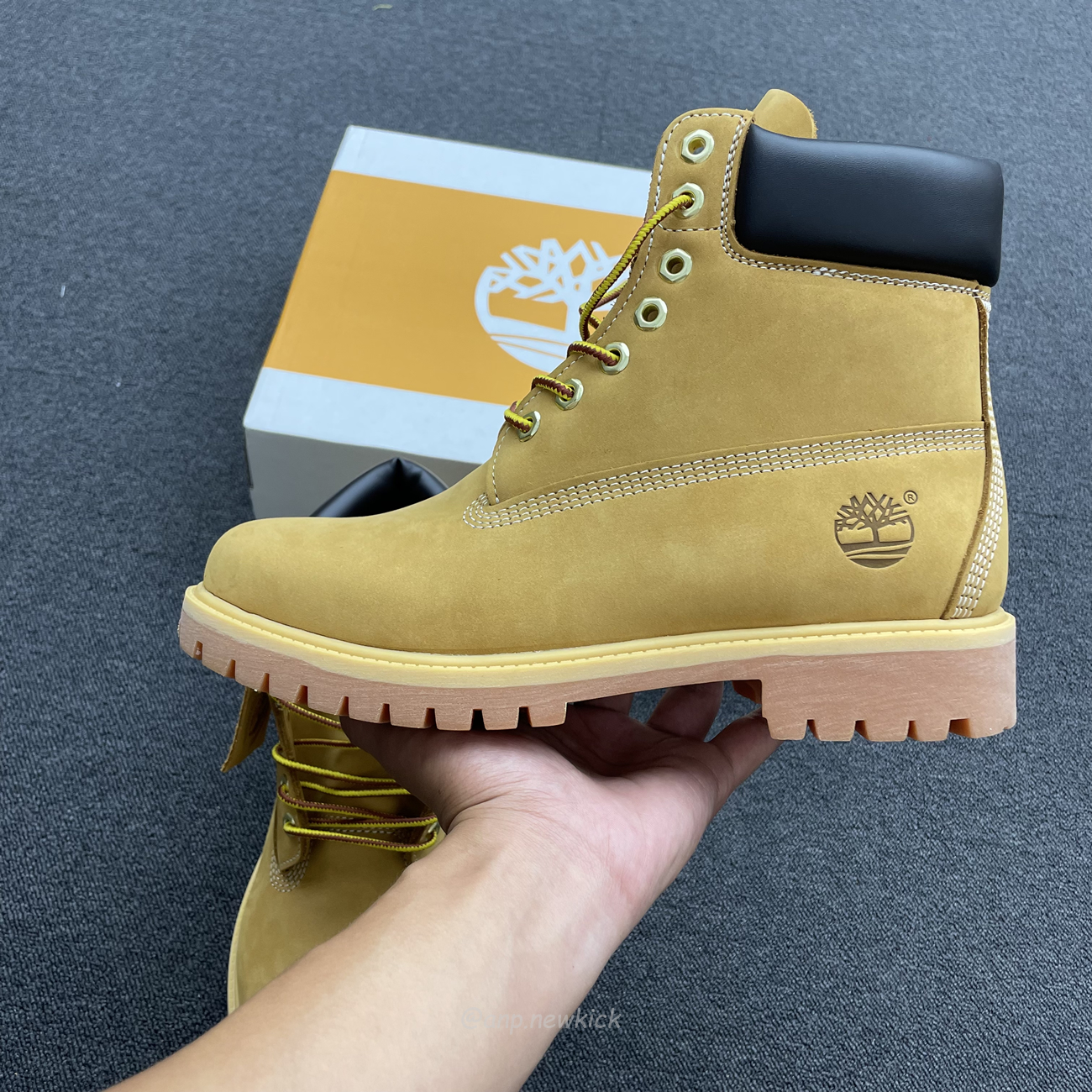 Timberland 6 Premium Waterproof Boot Wheat Tb010061 713 (9) - www.newkick.org