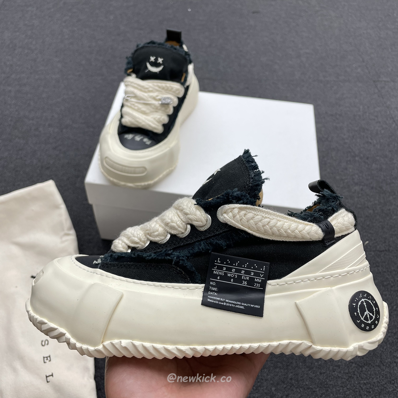 Xvessel G.o.p. 2.0 Marshmallow Lows Black (13) - www.newkick.org