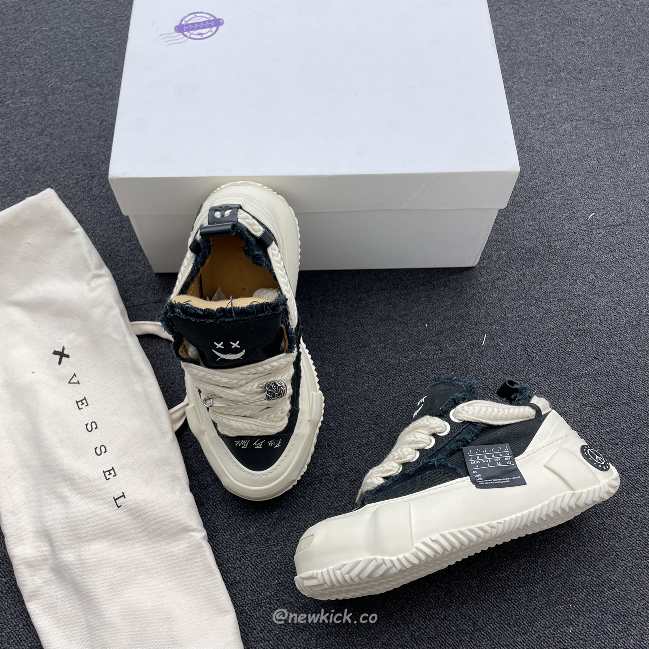 Xvessel G.o.p. 2.0 Marshmallow Lows Black (15) - www.newkick.org
