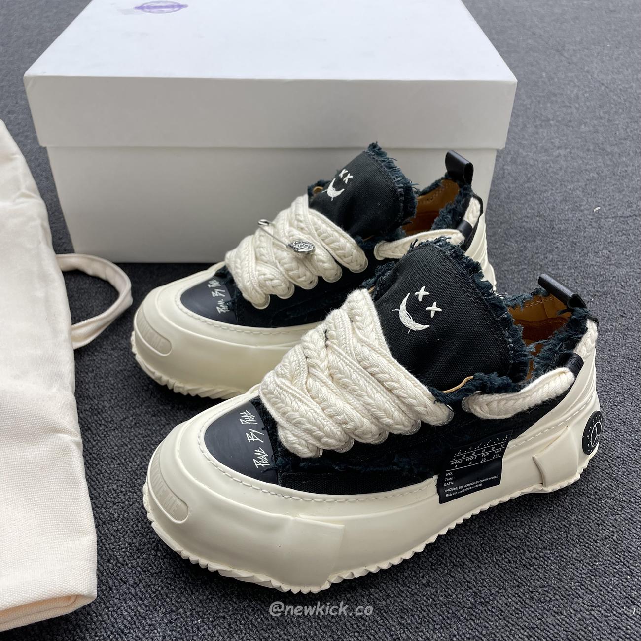 Xvessel G.o.p. 2.0 Marshmallow Lows Black (16) - www.newkick.org