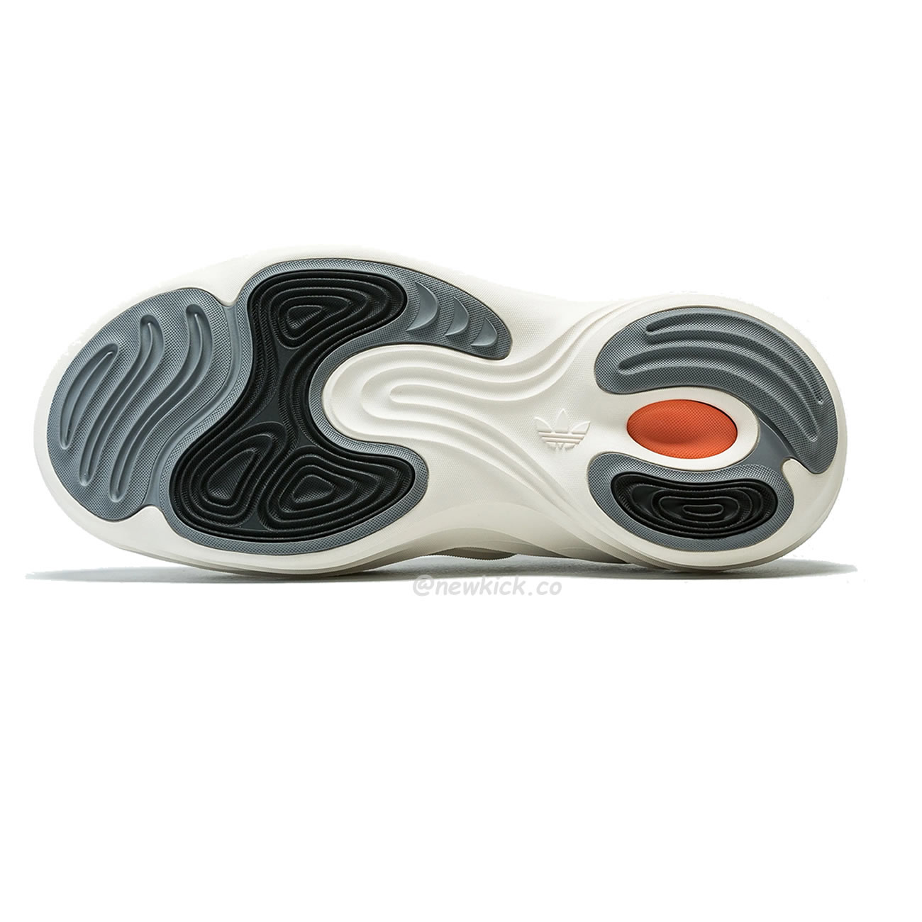 Adidas Adifom Q Wonder White Core Black Orange Grey (36) - www.newkick.org