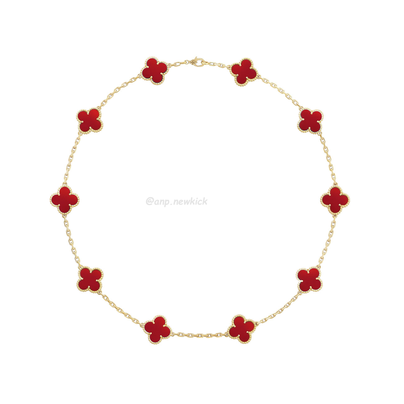 Van Cleef Arpels Vintage Alhambra 10 Four Leaf Lucky Totem Necklaces (1) - www.newkick.org
