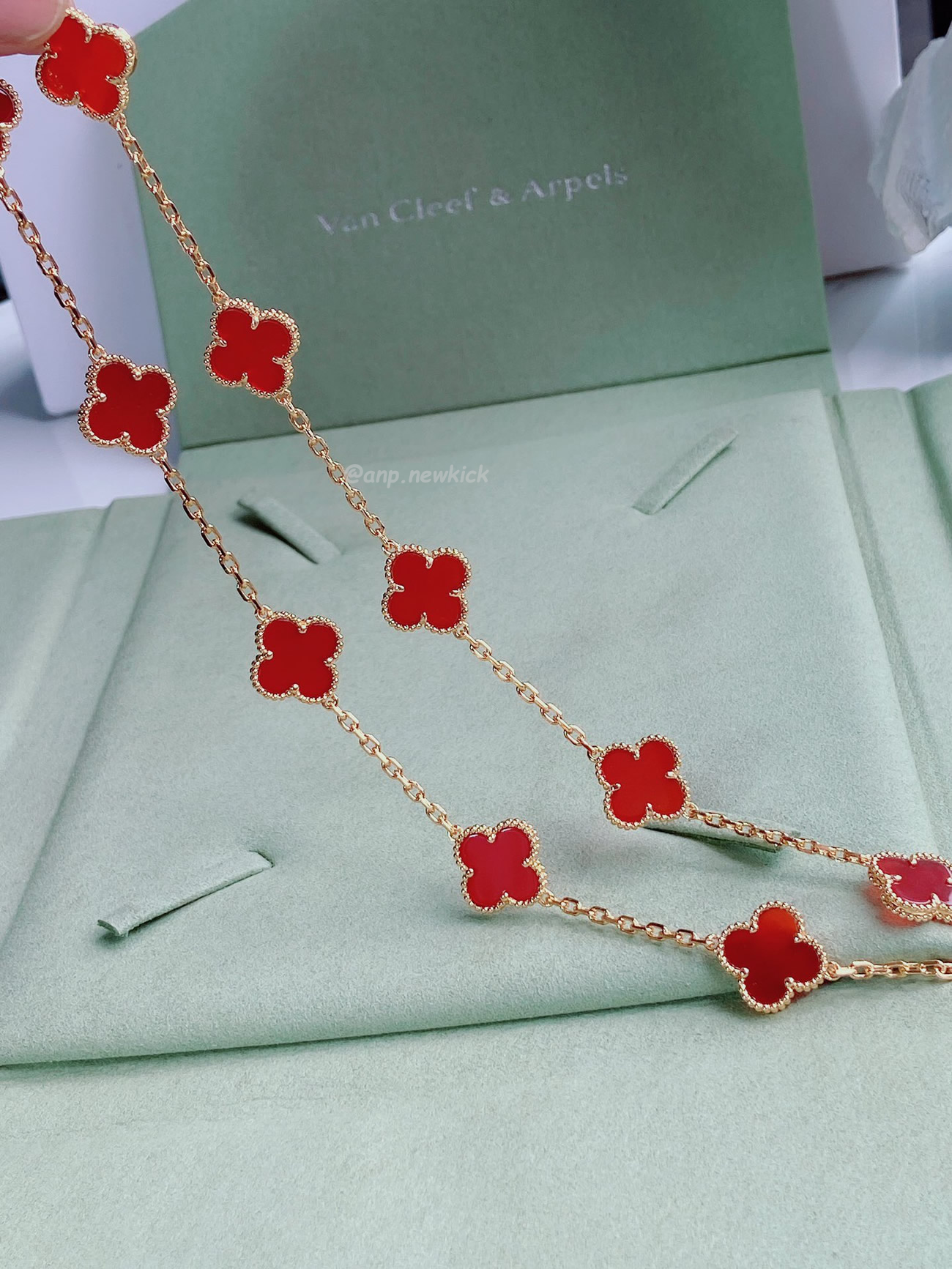Van Cleef Arpels Vintage Alhambra 10 Four Leaf Lucky Totem Necklaces (2) - www.newkick.org