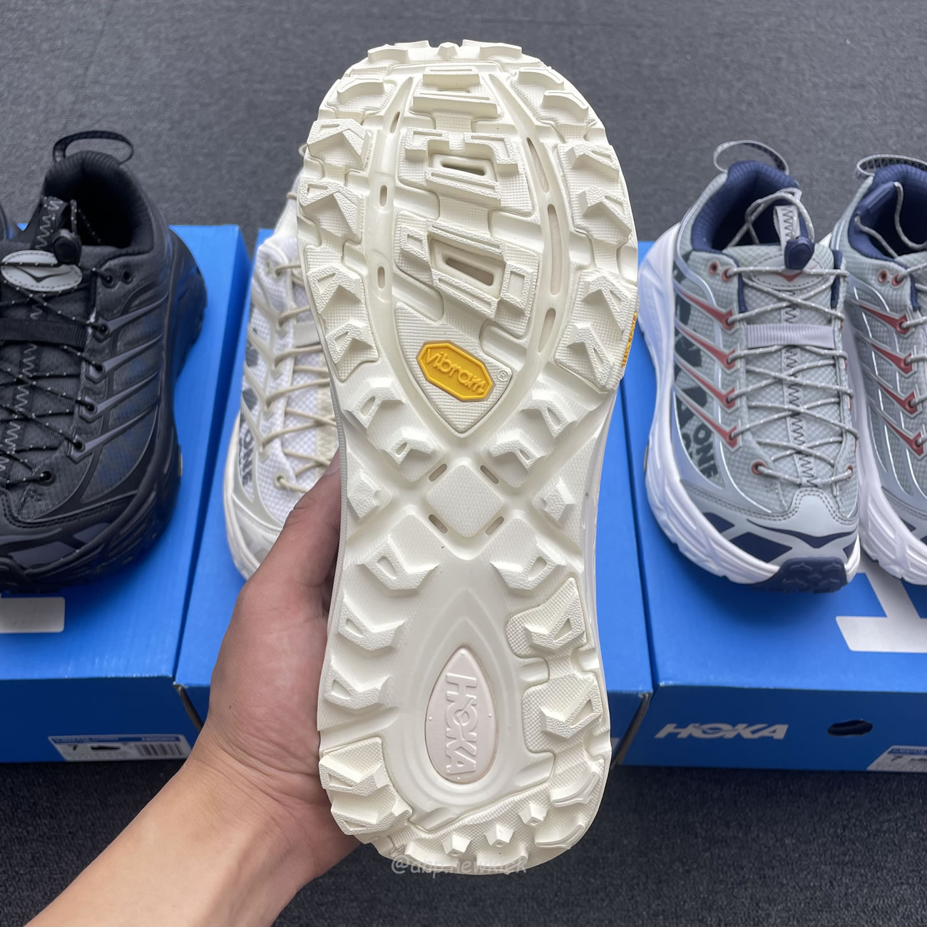 Hoka One One Mafate Three2 Eggnog Shifting Sand 1141572 Essn (7) - www.newkick.org