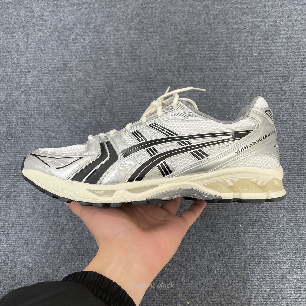 Asics Gel Kayano 14 Jjjjound Silber Schwarz 1201a457 101 (6) - www.newkick.org
