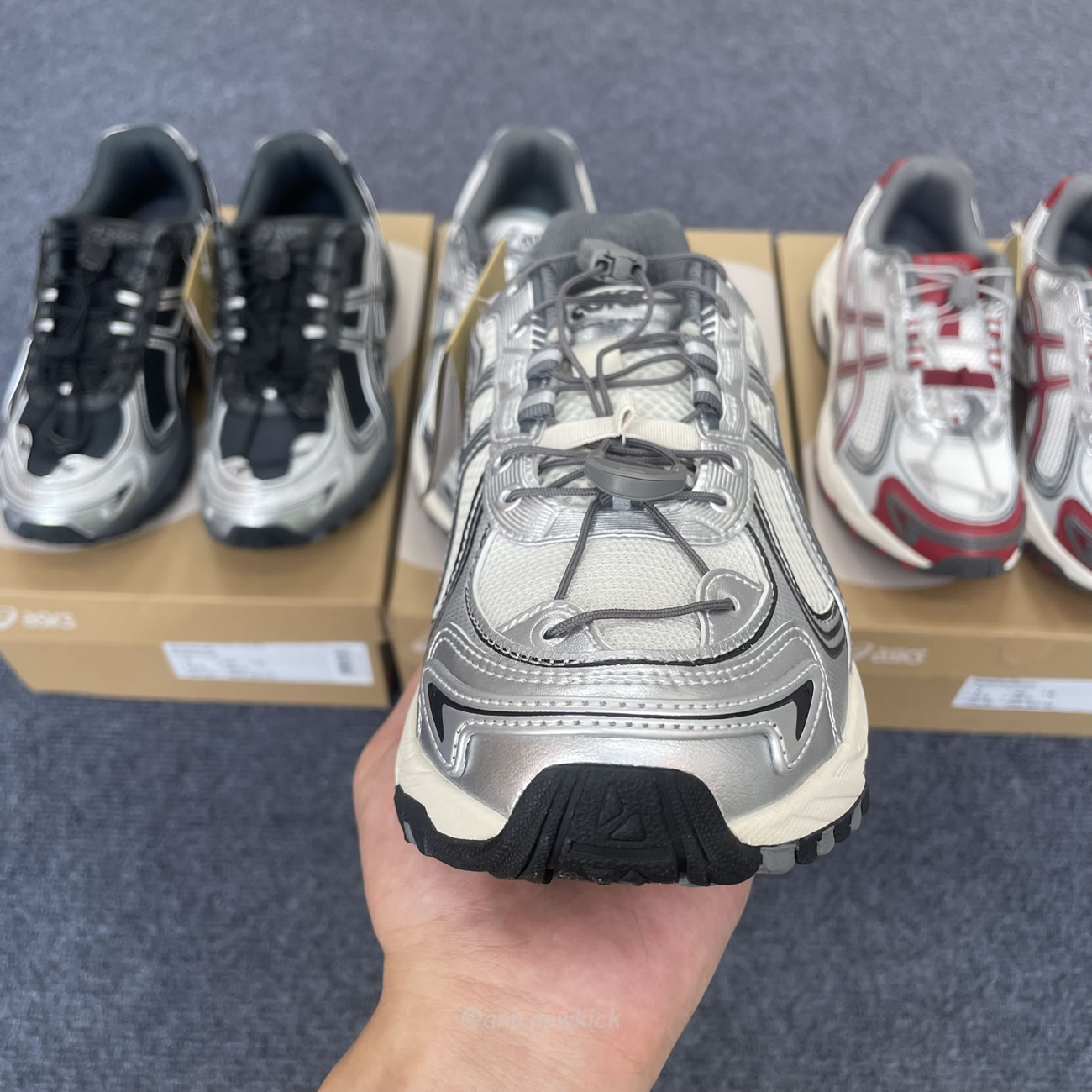 Asics Gel Kahana Tr V4 Carbon Black Silver White Cream Cranberry (11) - www.newkick.org Asics Gel Kahana Tr V4 Carbon Black Silver White Cream Cranberry (11) - www.newkick.org